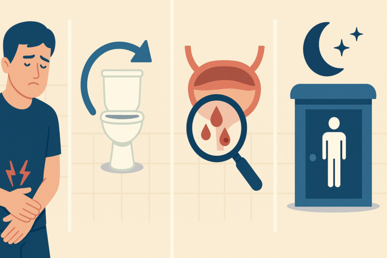 Señales de alerta al orinar